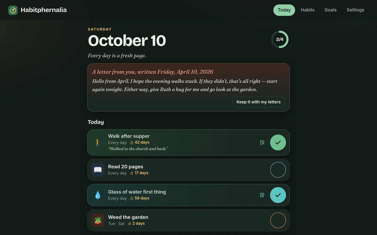 Today in the dark theme on a computer